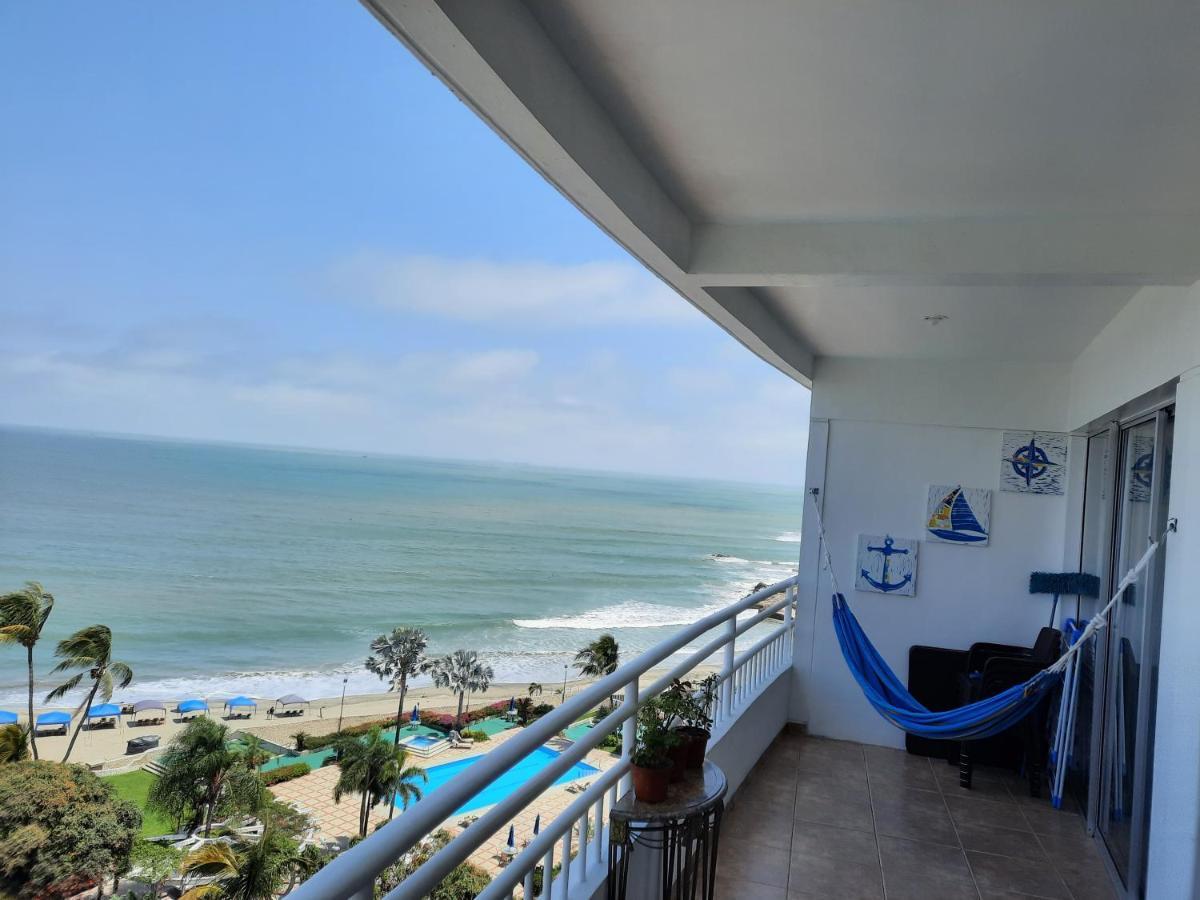 Apartamento Carabelas de Colon con vista hermosa desde piso 7 General Villamil Exterior foto